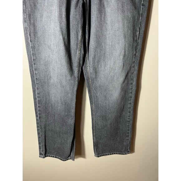 Tommy Bahama Pants Mens 36 Regular Fit Washed Black Straight Stretch Fit Jean - Picture 11 of 13